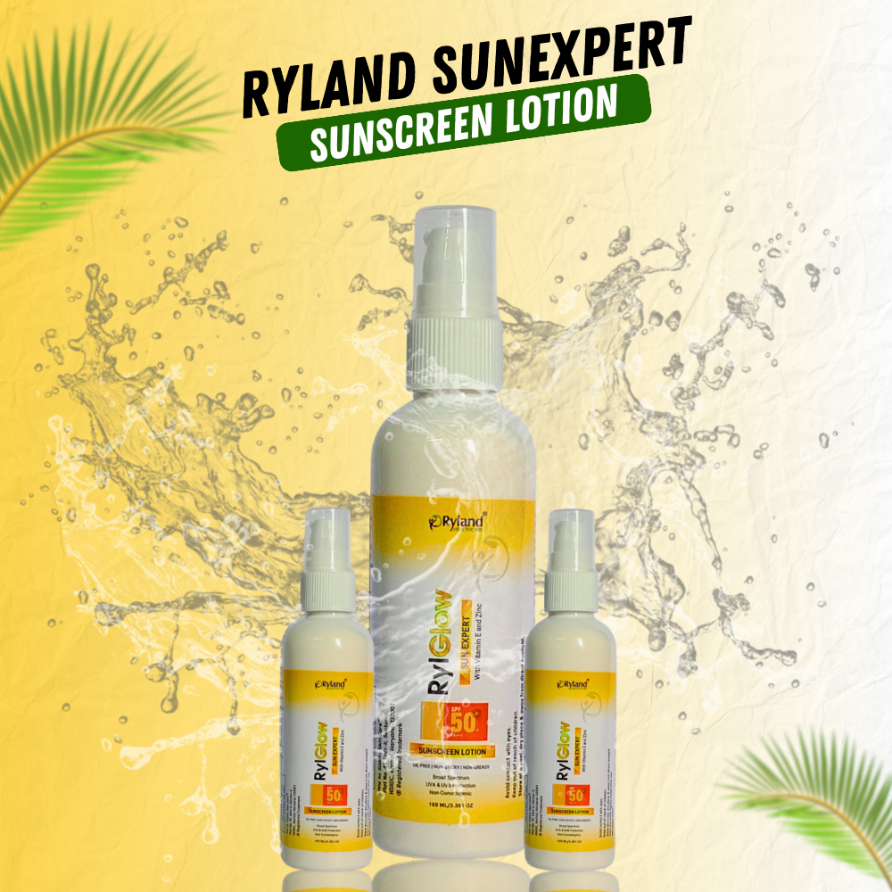 Rylglow Sunscreen: Broad Spectrum UV Protection for Glowing, Hydrated Skin